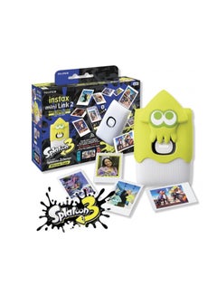 اشتري Instax Mini Link 2 Portable Smartphone Printer Special Edition Clay White - Splatoon 3 في الامارات