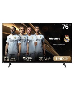 اشتري 75 Inch 4K Smart UHD 60Hz 75A6N Black في السعودية