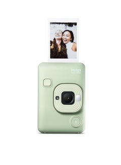 Buy FUJIFILM INSTAX MINI LIPLAY HYBRID INSTANT CAMERA (MATCHA GREEN) in UAE