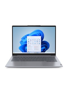 اشتري Thinkbook 14 Laptop With 14-Inch Display, Intel Core Ultra 7 155H Processor/16GB RAM/1TB SSD/Intel Arc Graphics/Windows 11 Pro English/Arabic Arctic Grey في السعودية