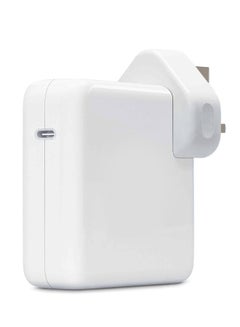 Buy 96W MagSafe Power Adapter, 3-Pin UK Plug White in UAE