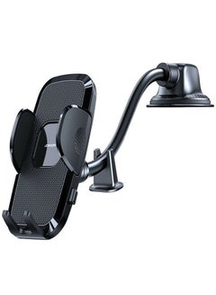 اشتري Joyroom Car Phone Holder with Flexible Arm for Dashboard Window Black (JR-ZS259) Black في مصر