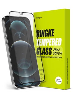 Buy Ringke Premium Tempered Glass Screen Protector For iPhone 12 Pro Max 6.7in Clear in Egypt