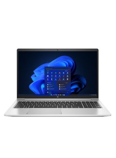 اشتري ProBook 450 G9 With 15.6 Inch Full HD Display, Intel Core i5-1235U Processor, 8GB RAM, 512GB SSD, DOS, English grey في مصر