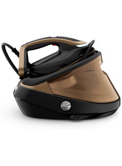 Buy Tefal GV9820G0 High Pressure Steam Generator Iron with Smart LED Light, 750g/min Steam Boost, 9 Bar Pressure, Horizontal and Vertical Steaming, GV9820 Pro Express Vision, Black & Gold 1.2 L 2700 W GV9820 Black & Gold in Egypt