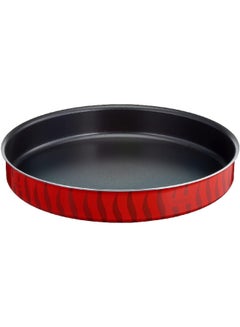 Buy Les Spécialistes Non-Stick Coating Aluminium Kebbe Oven Dish Red and Black 34 cm J5719483 Red and Black in Saudi Arabia