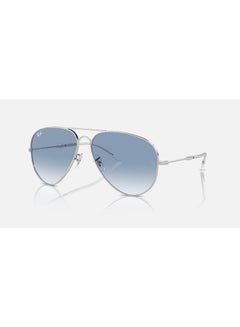 اشتري Unisex UV Protection Pilot Shape Sunglasses RB3825 003/3F Size 58 - Lens Size 58 Mm - Silver في الامارات