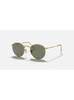 اشتري Unisex Polarized Round Shape Sunglasses RB3447 001/58 Size 50 - Lens Size 50 Mm - Gold في الامارات