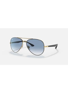 Buy Unisex UV Protection Pilot Shape Sunglasses RB3675 90003F Size 58 - Lens Size 58 Mm - Gold in UAE