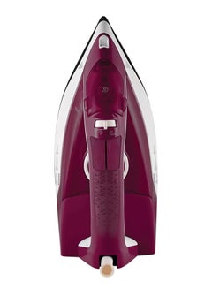 اشتري Steam Clothes Iron - 2600 Watts - 240 ml - Ceramic Soleplate - Anti-Scale - Auto Shut-Off 240 ml 2600 W SIM 3126 R Granet Red في مصر