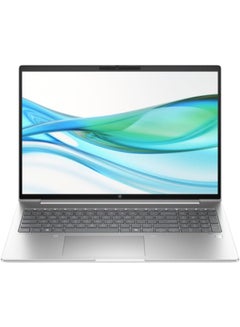 اشتري 2024 Newest ProBook 460 G11 Laptop With 16-Inch IPS Display, Intel Core Ultra 7 155U Processor/8GB RAM/512GB SSD/Integrated Graphics/Windows 11 English Pike silver في الامارات