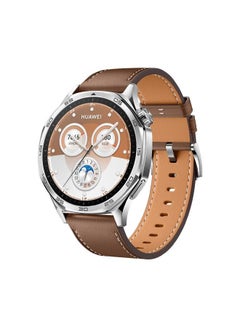 Buy WATCH GT5 46mm Smart Watch, up to 14 Days Battery Life, All-new Running and Cycling Sports, Sharp-Edged Design, Health Tracking, Compatible with iOS and Android Brown in Egypt