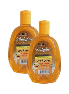 اشتري Pack of 2 Baby Face Papaya Extract Facial Cleanser 250ml في السعودية