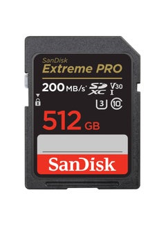 Buy SanDisk 512GB Extreme PRO UHS-I SDXC Memory Card 512 GB in Egypt