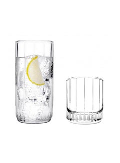 اشتري 12 Piece Leia Tumbler Sets Gb Set Clear في مصر