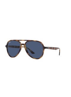 Buy Unisex Pilot Shape  Sunglasses 4376 - 57 Mm - Havana in Saudi Arabia