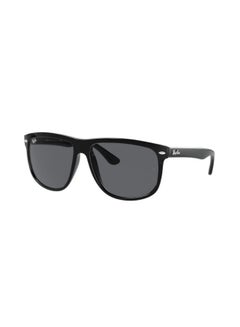 Buy Men's Square Shape  Sunglasses 4147 - 56 Mm - Black in Saudi Arabia