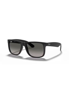 Buy Men's Square Shape  Sunglasses 4165 - 51 Mm - Rubber Black in Saudi Arabia