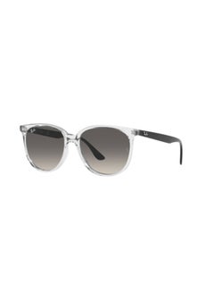 Buy Women's Square Shape  Sunglasses 4378 - 54 Mm - Transparent in Saudi Arabia