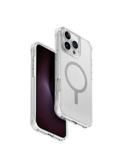 Buy q LifePro Xtreme Anti-Fingerprint Frosted Case for iPhone 16 Pro Max with Co-molded Durability - Dove ( Frost Clear ) in Egypt