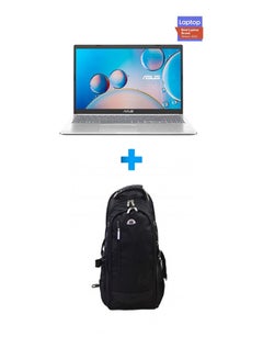 اشتري Notebook 15 Laptop With 15.6 Inch FHD /Core I7-1165G7/ 8 GB Ram/ 512 GB SSD /2 GB Geforce Mx330 /Windows 10 Home/ English/Arabic Silver With HP Laptop Bags 1418 Backpack Black English/Arabic Silver في مصر