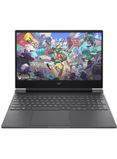 اشتري Victus Gaming Laptop With 15.6-Inch Full HD Display, AMD Ryzen 5-7535HS Processor/8GB RAM/512GB SSD/AMD Radeon RX 6550M Graphics Card/Windows 11 Home English Mica Silver في الامارات