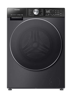 اشتري Front loading washing machine, 12 KG,Inverter, A Class, with WIFI, Auto Dosing & Auto Quick wash, 16 programs, Smart Assist, Energy Saving monitoring, Abaya Care, Premium Grey, WF5S1245BT2 Grey في السعودية