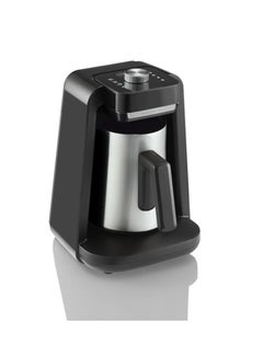 Buy Okka Minio Rich Pro Turkish Coffee Maker 300 ml 480 W OK0026-K Black/Silver in Egypt