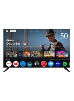 اشتري 4K UHD 50 Inches LED Smart TV, Google TV, Dolby Audio 50UH680G Black في الامارات