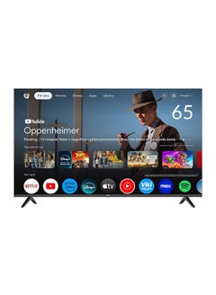 اشتري 4K UHD LED 65 Inches Smart TV, Google TV, Dolby Audio, 5G Wifi 65UH680G Black في الامارات