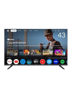 اشتري 2K FHD 43 Inches LED Smart TV, Google TV, Dolby Audio 43LN680G Black في الامارات