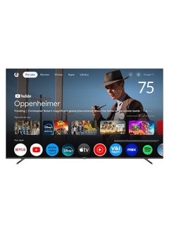 اشتري 4K UHD 75 Inches LED Smart TV, Google TV, Dolby Audio 75UH680G Black في الامارات