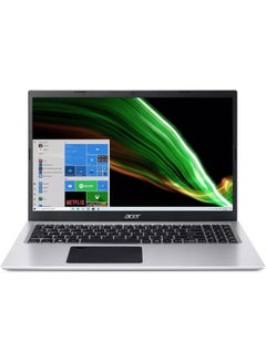 اشتري Aspire 3 A315 Laptop with 15.6-Inch FHD Display, 11th Gen Intel Core i7-1165G7/16GB DDR4 RAM/512GB SSD Storage/Intel Iris XE Graphics/Windows 11 Home English Pure Silver في الامارات