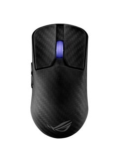 Buy ROG P718 Harpe Ace Extreme Wireless Gaming Mouse, Carbon Fiber Shell, 47g Lightweight, AimPoint Pro 42K Optical Sensor, Optical Micro Switches, 8000Hz With ROG Polling Rate Booster, Tri-Mode Connectivity, Aura Sync, ROG SpeedNova Wireless Technology, Esports & FPS Gaming, Black | 90MP03U0-BMUA00 Black in UAE