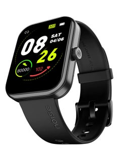 اشتري Pulse 2 Max 1.85" Display, Bluetooth Calling Smart Watch, 10 Days Battery, 550 Nits Brightness, Smart Dnd, 100 Sports Modes, Smartwatch For Men And Women Jet Black في الامارات