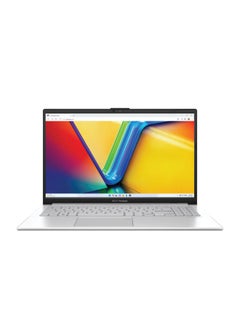 اشتري E1504FA-NJ001/ laptop 15.6-Inch FHD /AMD Ryzen 3- 7520U/4GB RAM/256GB SSD/DOS/Green Grey English/Arabic grey في مصر