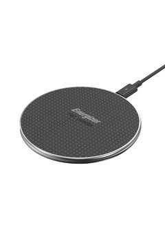 اشتري Wireless Charging pad, 15W for Qi Compatible Devices, Fast Charging, Non-Slip Design, 6mm Thin, Safe Black في الامارات