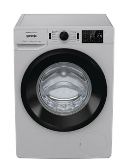 اشتري Fully Automatic Washer Front Load 10 Kg 16 Programs Spin 1400 RPM Inverter 1900 W LED display WNEI14AS WNEI14AS/A Silver في مصر