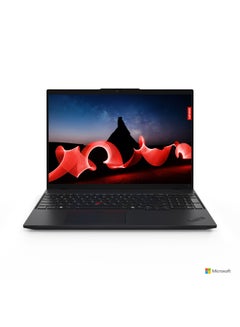 Buy Thinkpad L16 Laptop With 16-Inch WUXGA (1920x1080) Display IPS,Core Ultra 7-155U Processor/16GB RAM DDR5/512GB SSD/Integrated Graphics/Windows 11 Pro English/Arabic Black in Saudi Arabia