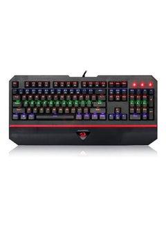 Buy K558 Wired gaming Keyboard USB , Multi-function media keys 8 themes switchable backlight colors 4 LED brightness levels  , backlight graphic can be reset by players , home , office for pc , lap top - black in Egypt