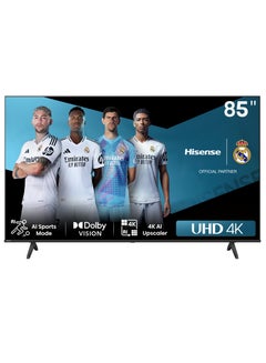 Buy 85 Inch 4K UHD Smart TV - VIDAA - Dolby Vision - Voice Control - 60 HZ - (2024) - 85A6N Black in Saudi Arabia