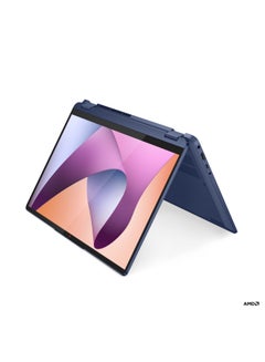 Buy IdeaPad Flex 5 Laptop With 14-Inch Display, AMD Ryzen 7 7730U Processor/8GB RAM/512GB SSD/AMD Radeon Graphics/Windows 11 English/Arabic Platinum Grey in Saudi Arabia