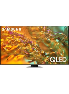 اشتري Samsung 65 Inch TV Quantum Processor 4K QLED - QA65Q80DAUXEG Eclipse Silver في مصر