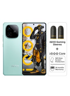 Buy Z9 5G Dual SIM Breeze Green 12GB RAM 256GB With IQOO Gaming Sleeves 24M Warranty And 1 Year Screen Replacement - Middle East Version in UAE