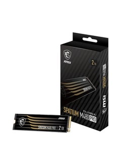 اشتري SPATIUM M480 PRO PCIe Gen4x4 M.2 2280 Internal SSD, 2TB Capacity, Up to 7400 MB/s Sequential Read & 7000 MB/s Sequential Write Speed, 1400 TBW, 3D NAND | S78-440Q600-P83 2 TB في الامارات