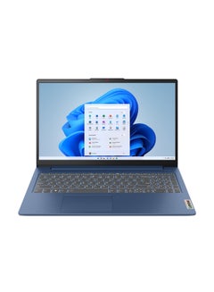 اشتري IdeaPad Slim 3  Laptop With 15.6-Inch Full HD Display, Core i5 -13420H Processor/8GB RAM/512GB SSD/Intel UHD Graphics/DOS(Without Windows) English/Arabic Abyss Blue في السعودية