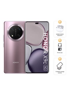 Buy X9c Dual SIM   Titanium Purple 12GB RAM 256GB 5G With Free Gifts - Middle East Version in Saudi Arabia