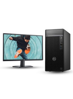 اشتري OptiPlex 7020 Tower PC, With Core i7-14700, SE2722H 27" FHD Monitor, Intel UHD Graphics 770 Integrated Graphics Card, 8GB RAM DDR5, 512GB M.2 SSD, DVD±RW,  Win 11 Pro | Keyboard And Mouse + Black في السعودية