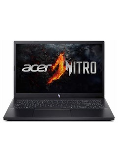 Buy Nitro V15 Gaming Laptop With 15.6-Inch Full HD 144Hz Display, AMD Ryzen 5-7530U Processor/8GB RAM/512GB SSD/6GB NVIDIA GeForce RTX 3050 Graphics Card/DOS(Without Windows) English/Arabic Black in Saudi Arabia