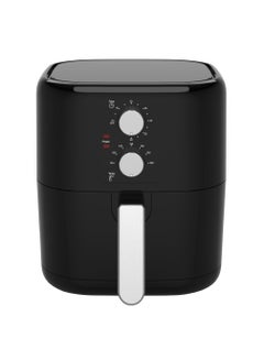 اشتري Air Fryer 3.5 Litre Capacity,1200W Oil-free Cooking, Adjustable Timer And Temperature, Non-Stick Coated Basket , Overheat Protection, Fry, Grill, Roast, Steam &Bake 3.5 L 1200 W AF 4308 Black في السعودية